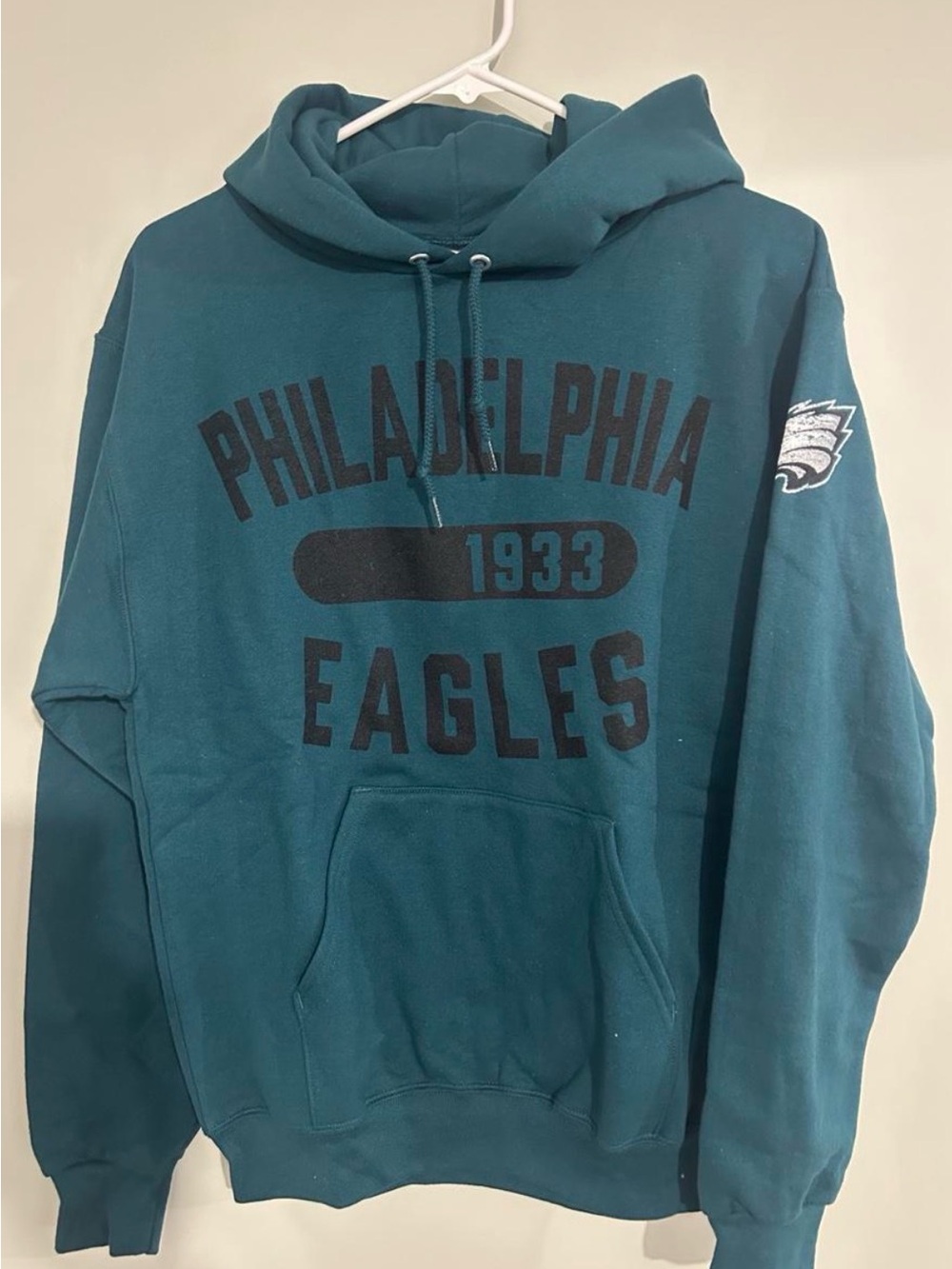 Champion Philadelphia Eagles Teal Pullover Hoodie